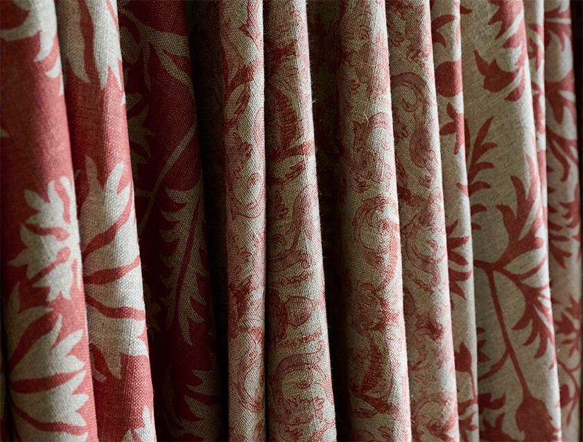 Spill Resistant RHS Gertrude Jekyll Ornamental fabrics
